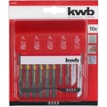 Produktbild von kwb - Stichsägeblätter-Set, 10-teilig