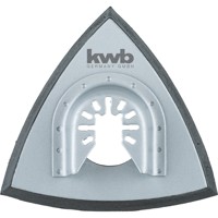 Produktbild von kwb - Trägerplatte, Delta Haftteller, gelocht, 93mm