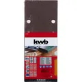Produktbild von kwb - Schleifstreifen, HOLZ & METALL, Korund, 93 x 230mm, gelocht, TYP B, 30 so