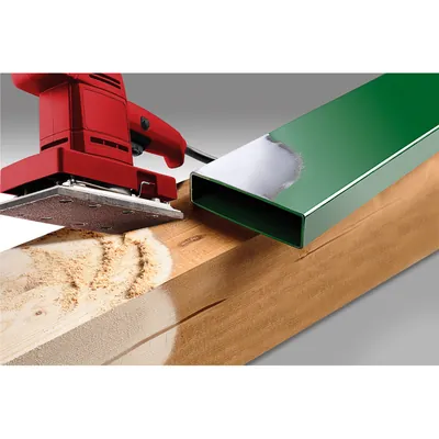 Produktbild von kwb - Haft-Schleifstreifen, HOLZ & METALL, Edelkorund, 80 x 133mm, K 120