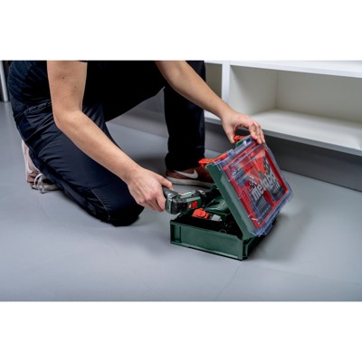 Produktbild von metabo® - Akku-Schlagbohrschrauber PowerMaxx SB Basic Set (600385710) mit 41-te