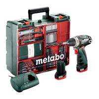 Produktbild von metabo® - Akku-Bohrschrauber PowerMaxx BS Mobile Werkstatt (600080880), Mobile 
