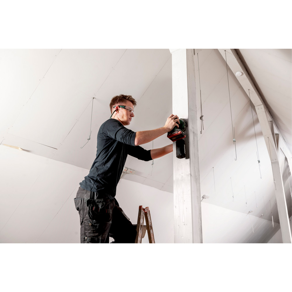 metabo Akku-Exzenterschleifer SXA 18 LTX 125 BL (600146840), mit 125 mm Schleifteller, metaBOX 215 Produktbild img2 L