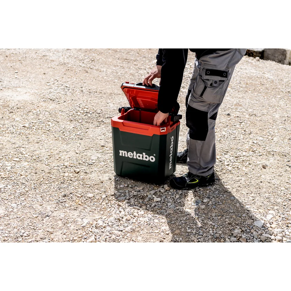 metabo Akku-Kühlbox KB 18 BL (600791850), mit Warmhaltefunktion, Karton Produktbild img2 L