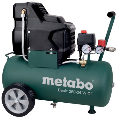 Produktbild von metabo® - Kolbenkompressor (mobil) Basic 250-24 W OF 601532000