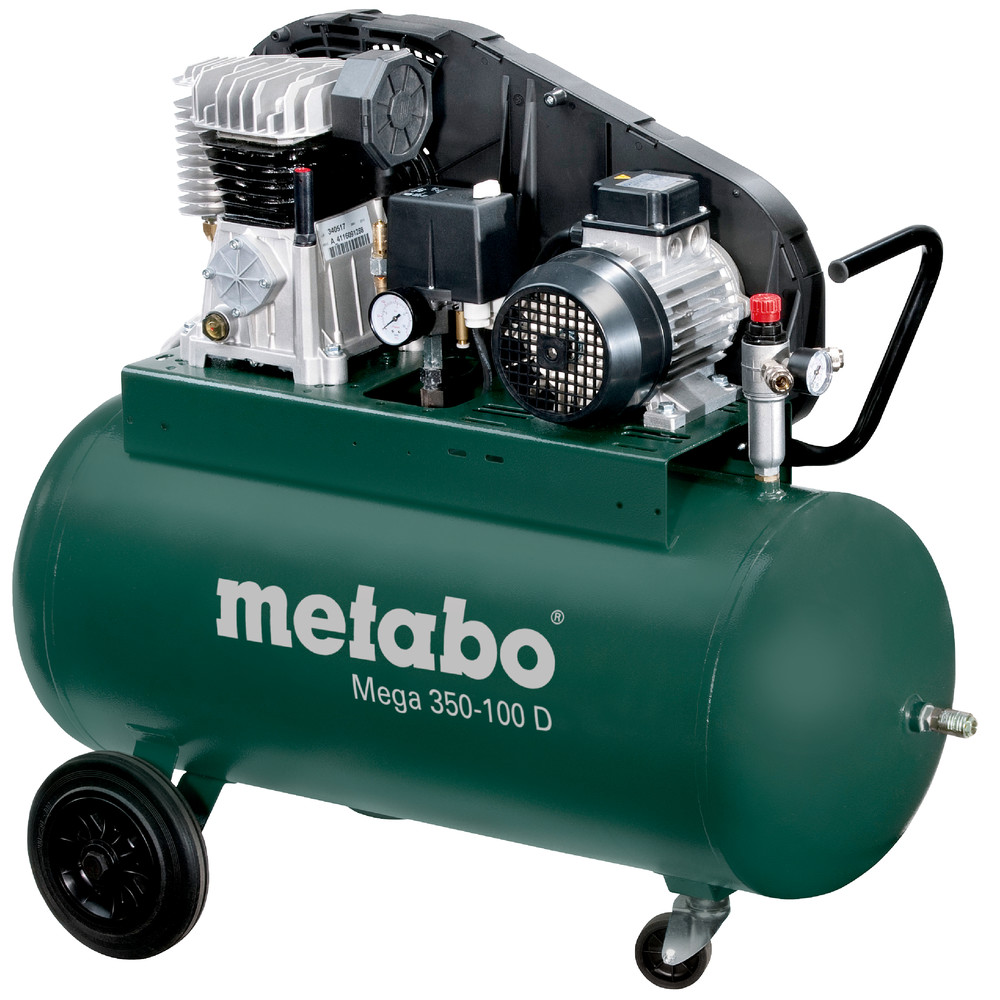 metabo Kolbenkompressor (mobil) Mega 350-100 D 601539000 Produktbild img1 L