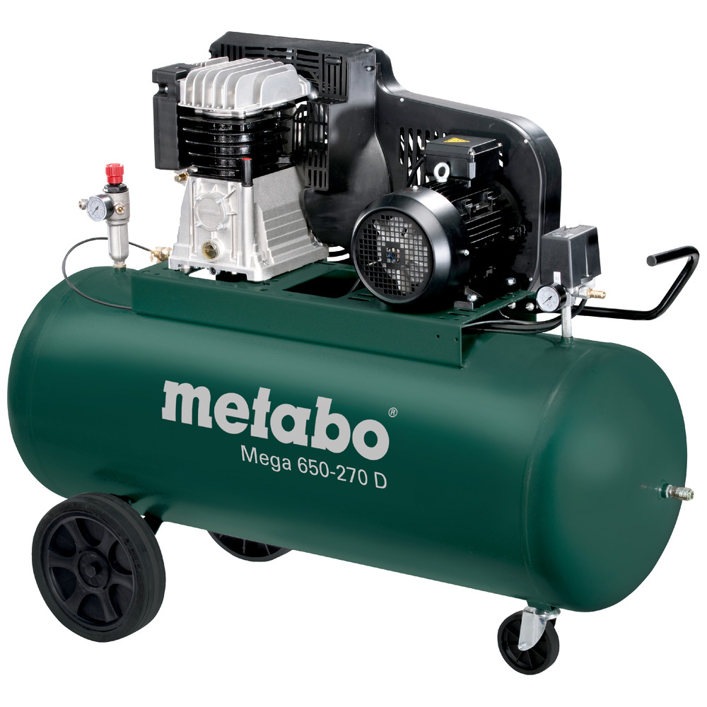 metabo Kolbenkompressor (mobil) Mega 650-270 D 601543000 Produktbild img1 L