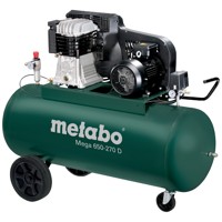 Produktbild von metabo® - Kolbenkompressor (mobil) Mega 650-270 D 601543000