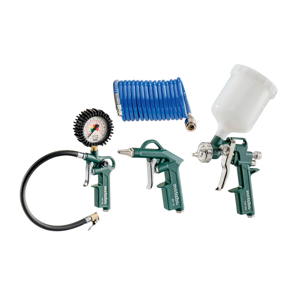 metabo Druckluft-Werkzeugset LPZ 4 Set Produktbild img1 L
