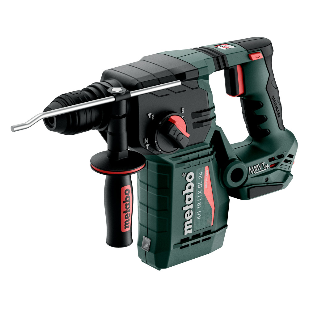 metabo Akku-Kombihammer SDS-plus KH 18 LTX BL 24, Soloversion, metaBOX Produktbild img1 L