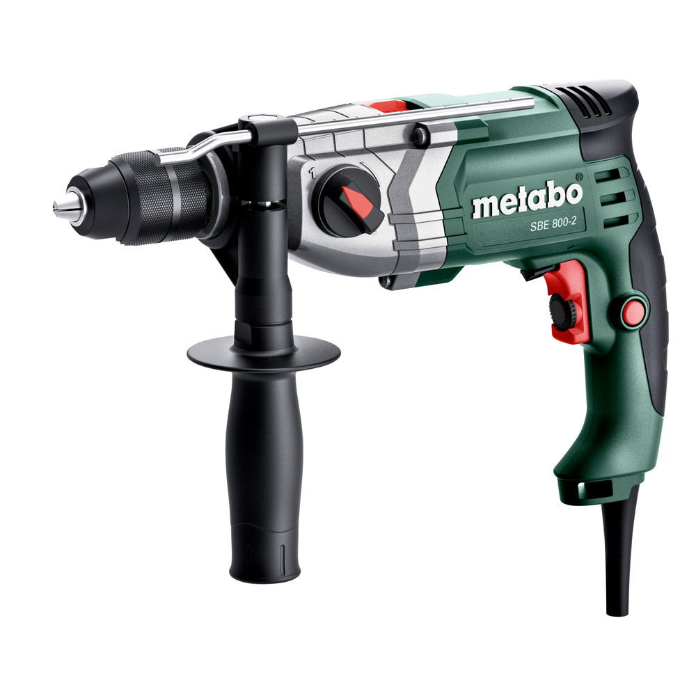 metabo® Schlagbohrmaschine SBE 800-2 (601744500) Kunststoffkoffer Produktbild img1 L