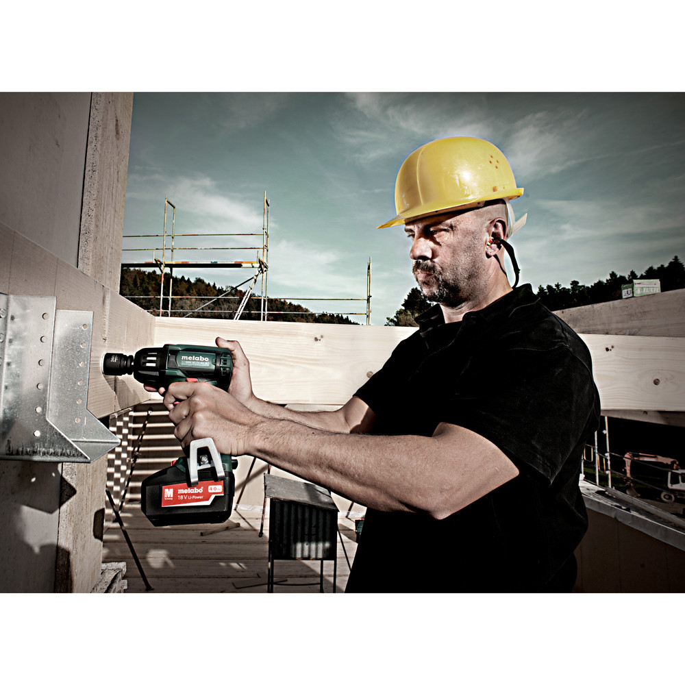 metabo Akku-Schlagschrauber SSW 18 LTX 400 BL 1/2", Soloversion, MetaLoc Produktbild img2 L