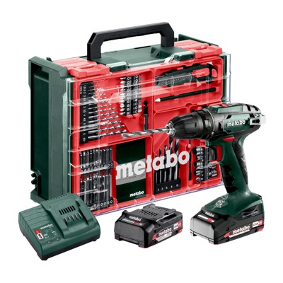 Produktbild von metabo® - Akku-Bohrschrauber BS 18 Set (602207710) mit 74-teiliger Mobiler Werk