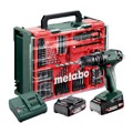 Produktbild von metabo® - Akku-Schlagbohrschrauber SB 18 Set (602245710) mit 78-teiliger Mobile