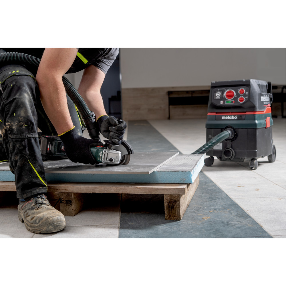 metabo Akku-Winkelschleifer W 18 L 9-125 (602247840), metaBOX 165 L Produktbild img4 L