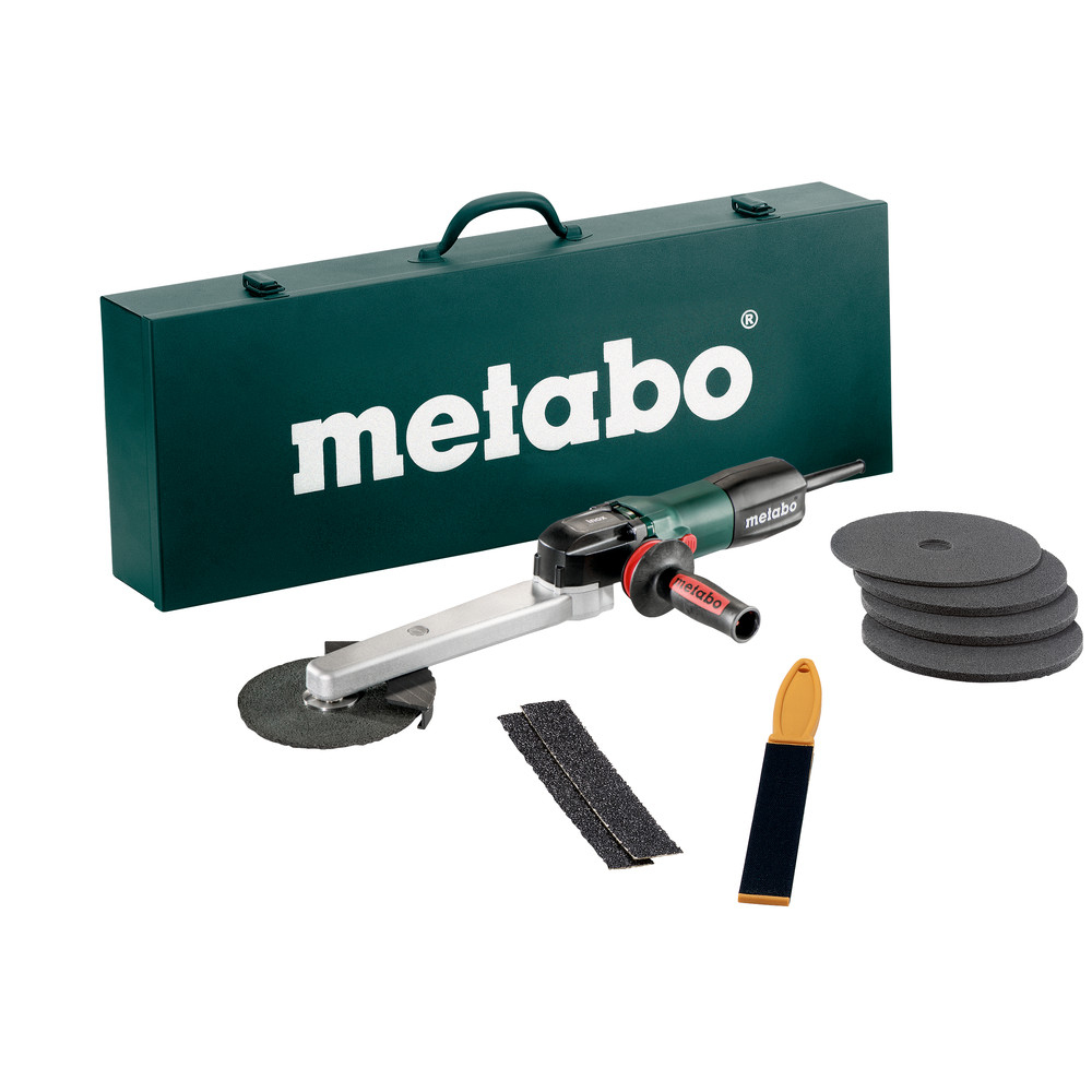 metabo® Kehlnahtschleifer KNSE 9-150 Set (602265500), Stahlblech-Tragkasten Produktbild img1 L