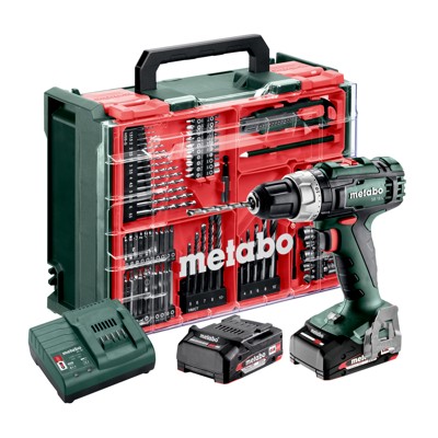 Produktbild von metabo® - Akku-Schlagbohrschrauber SB 18 L Set (602317710) mit 78-teiliger Mobi