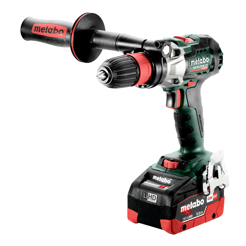 metabo Akku-Gewindebohrer GB 18 LTX BL Q I (602362660), metaBOX 145 L, 18V 2x5.5Ah LiHD + ASC 145 Produktbild img1 L