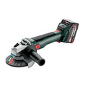 metabo Akku-Winkelschleifer W 18 LT BL 11-125 (613052510), metaBOX 165 L, 18V 2x4Ah Li-Power + ASC 55 Produktbild