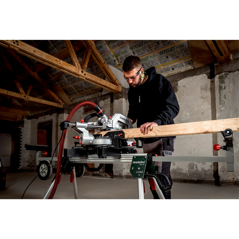 metabo Kappsäge KGS 216 M (613216000) mit Zugfunktion, Karton Produktbild img2 L