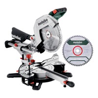 Produktbild von metabo® - Kappsäge KGS 305 M Set (613305900) mit 2. Hartmetall-Sägeblatt, Karto