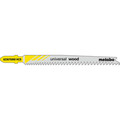 metabo Stichsägeblatt "universal wood" 91mm progressiv HCS 623675000, 5er-Pack Produktbild