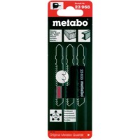 Produktbild von metabo® - Stichsägeblattsortiment 1, Holz+Metall, 3-teilig, HCS/HSS, 2xHolz, 1x