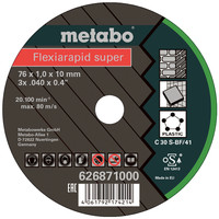 metabo 5 Flexiarapid Super 76x1,0x10,0mm Universal (626871000) Produktbild