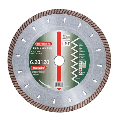 Produktbild von metabo® - Diamant-Trennscheibe, 230 x 2,7 x 22,23 mm, "professional", "UP-T", T