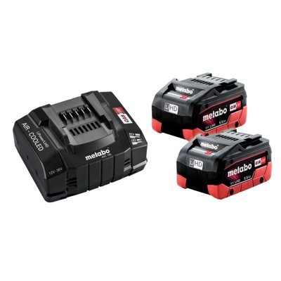 Produktbild von metabo® - Akku Basis-Set LiHD 2x18,0 V 5,5 Ah