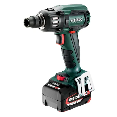 Produktbild von metabo® - Akku-Schlagschrauber SSW 18 LTX 400 BL, 2x 5,2 Ah 1/2", Koffer