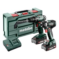 Produktbild von metabo® - Akku Combo Set 2.8.1 18V (685193000), BS 18 + SSD 18 LT 200 BL, metaB