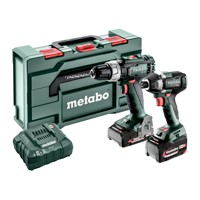 Produktbild von metabo® - Akku Combo Set 2.8.6 18V (685198000), SB 18 L + SSD 18 LT 200 BL, met