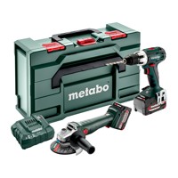 Produktbild von metabo® - Akku Combo Set 2.4.1 18 V (685206510), BS 18 LT + W 18 L 9-125 Quick,