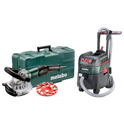 Produktbild von metabo® - Set Renovierungsschleifer RSEV 19-125 RT + Allessauger ASR 35 L ACP (