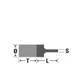 Produktbild von osborn - PB-Pinselbürste ø17 T24 S6 gw-VSD 030 Q12