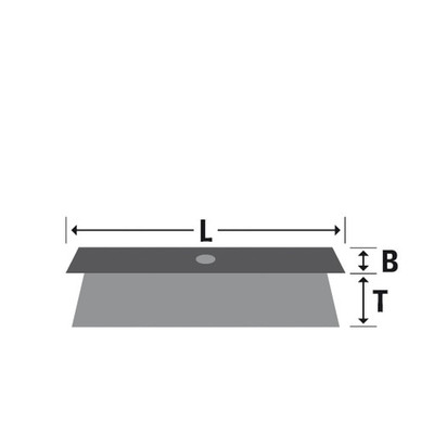 Produktbild von osborn - Schrubber 210 x 60 7-reihig gl-STD T40