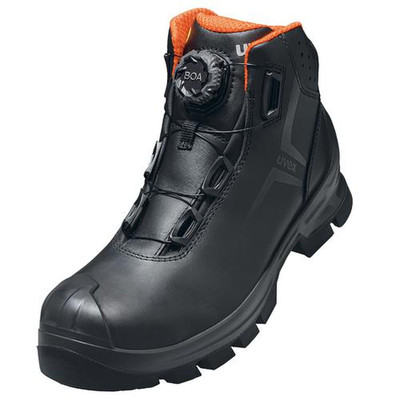Uvex 2 Macsole® Stiefel S3 65323 Schwarz/orange, Weite 12, Größe 48