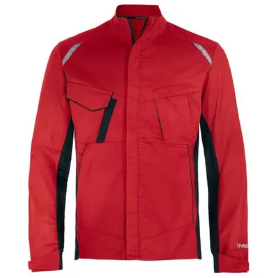 Produktbild von uvex - Arbeitsjacke suXXeed industry rot, Größe 3XL