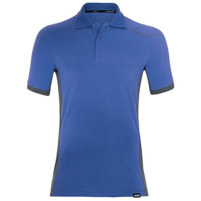 Produktbild von uvex - Poloshirt suXXeed industry ultramarin-blau, Größe 3XL