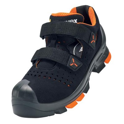 Produktbild von uvex - uvex 2 Sandalen S1P 65001 schwarz, orange Weite 10 Größe 48