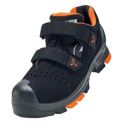 Produktbild von uvex - uvex 2 Sandalen S1P 65002 schwarz, orange Weite 11 Größe 37