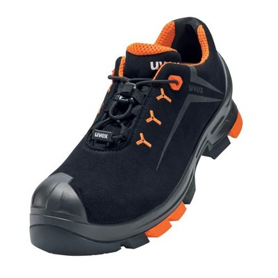 Produktbild von uvex - 2 Halbschuhe S3 65084 schwarz/orange, Weite 14, Größe 46