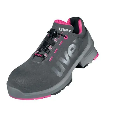Produktbild von uvex - 1 ladies Halbschuhe S2 85627 grau/pink, Weite 10, Größe 35