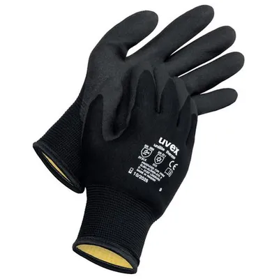 Produktbild von uvex - Winter-Handschuh unilite thermo 60593, schwarz, Polymerbeschichtung, Grö