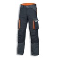 Produktbild von uvex - Cargohose metal anthrazit/warnorange, Größe 52
