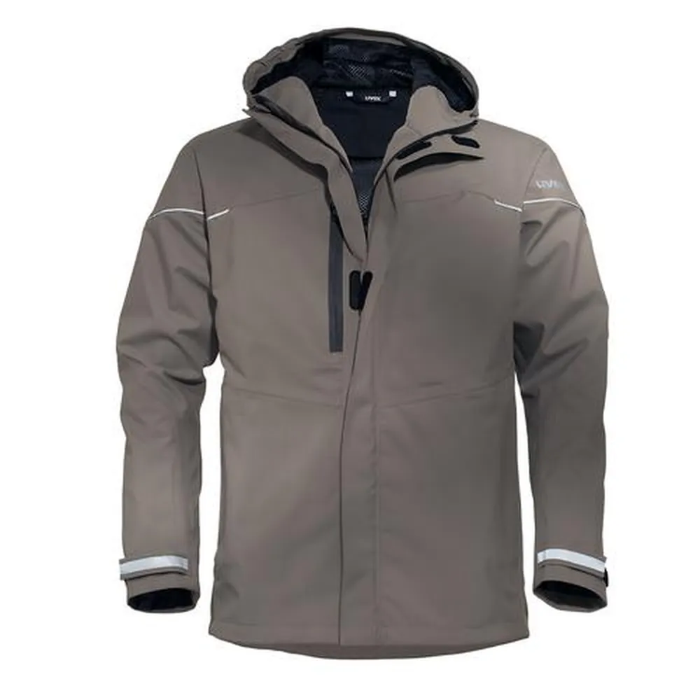 uvex Wetterjacke perfeXXion kiesel-braun Produktbild img1 L