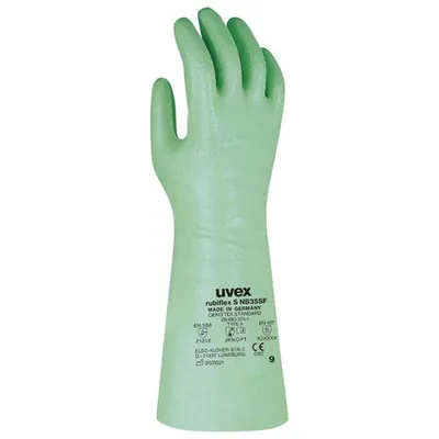 Produktbild von uvex - Chemikalienschutzhandschuh rubiflex S NB35SF 60209, Größe 8