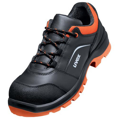 Uvex 2 Xenova® Halbschuhe S3 95061 Schwarz/rot, Weite 10, Größe 45