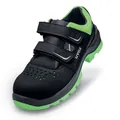 Produktbild von uvex - 2 xenova® Sandalen S1P 95593 schwarz/grün, Weite 12, Größe 48
